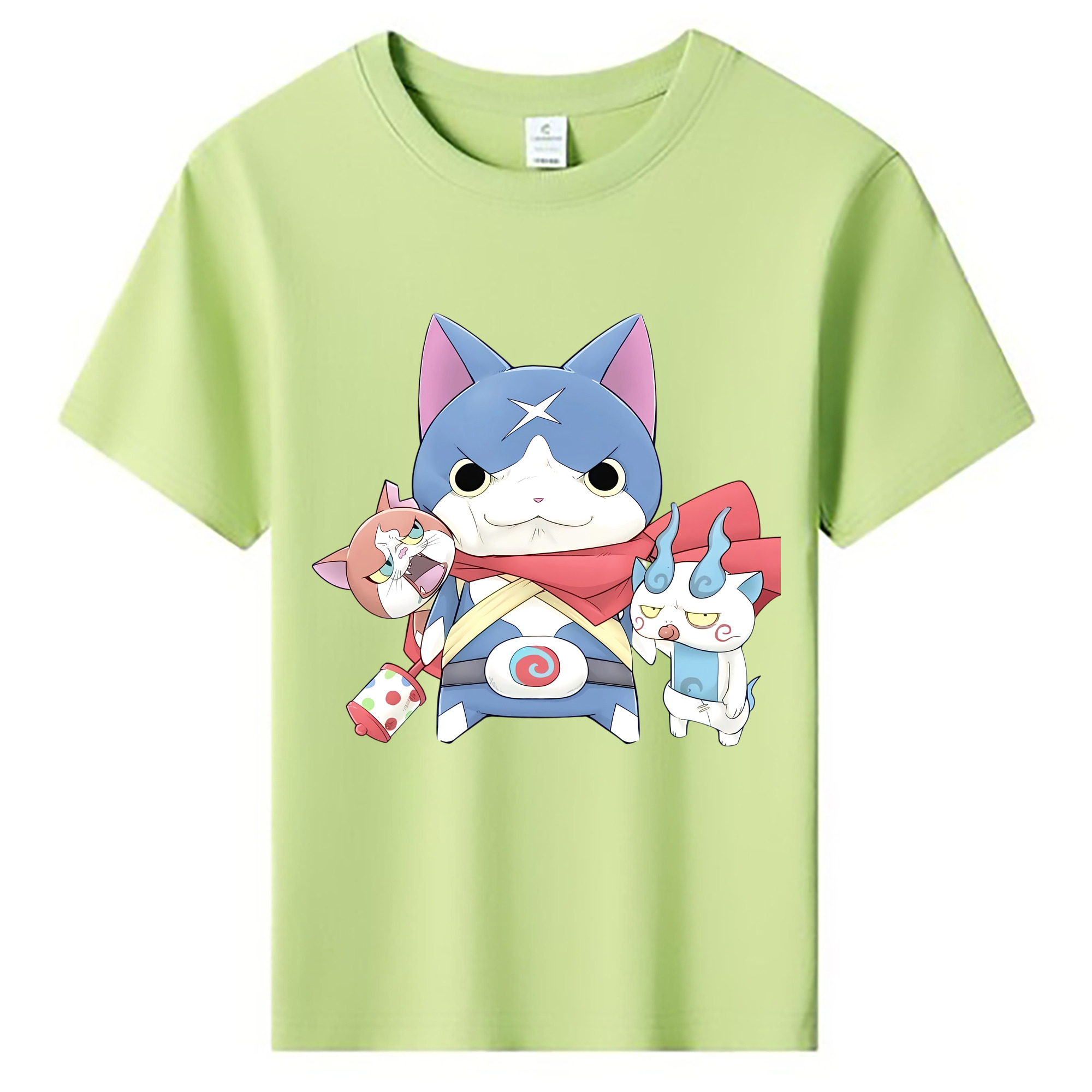 （画像用） 妖怪ウォッチ Yo-kai Watch 綿100％キッズTシャツ（フロントプリント）